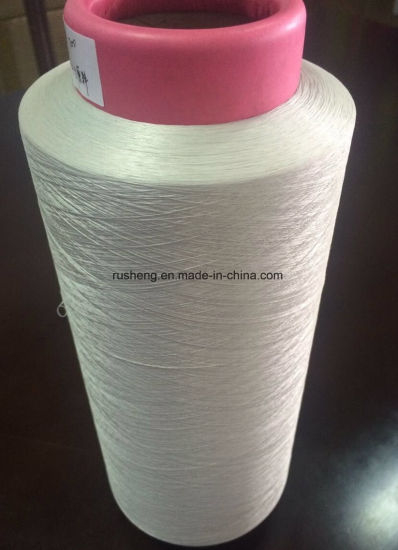 100% Polyester Recycle Pet Bottle Yarn Dyed with Grs Certificated