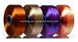 Fine Denier 15D to 50d Dope Dyed Color Polyester Yarn