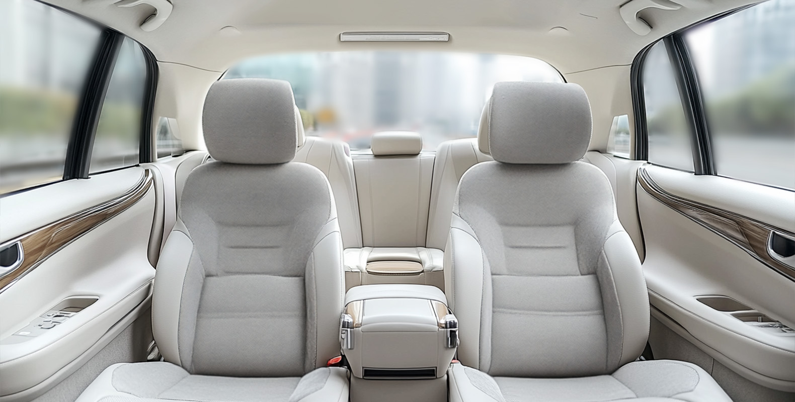 Polyester yarn for car interiors